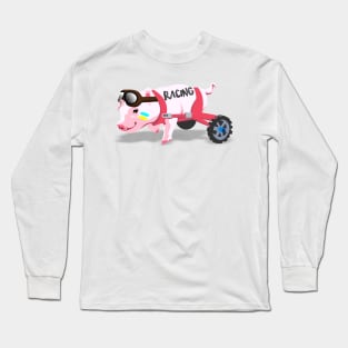 Pig Racing Long Sleeve T-Shirt